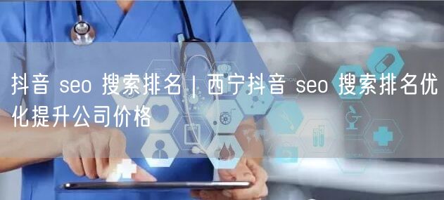 抖音 seo 搜索排名｜西宁抖音 seo 搜索排名优化提升公司价格
